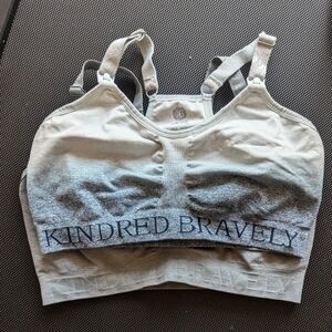 Two Kindred Bravely Sublime racerback nursing bras - sz medium busty -